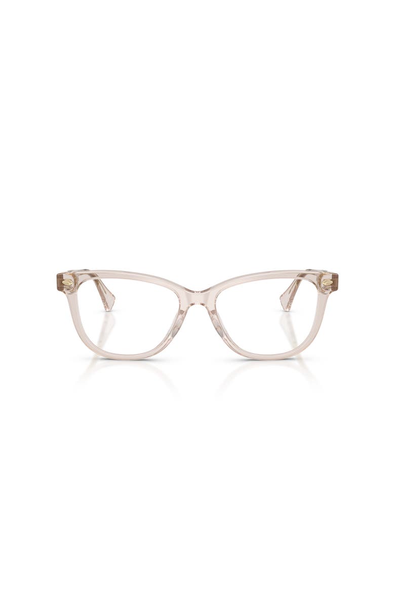 RALPH 53mm Phantos optical glasses, Alternate, color, Beige