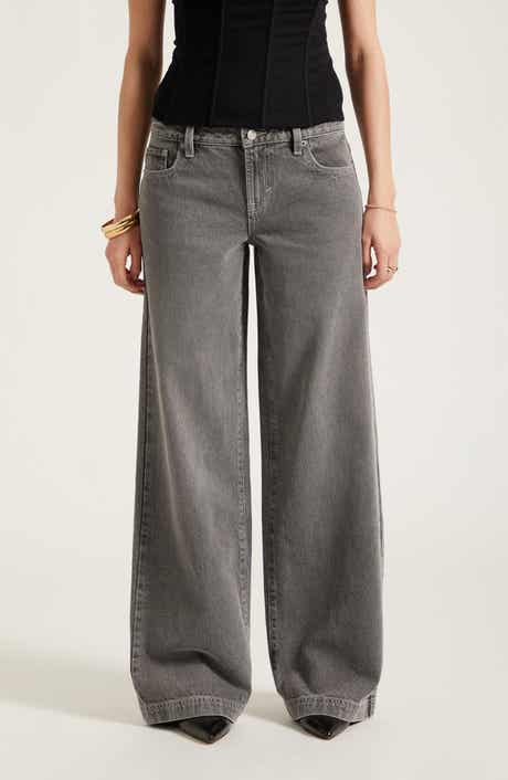 Casey Low Rise Denim Baggy Wide Leg Jeans