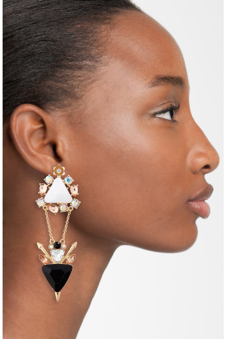 Pendant Earrings, Alternate, color, NEUTRAL MULTI