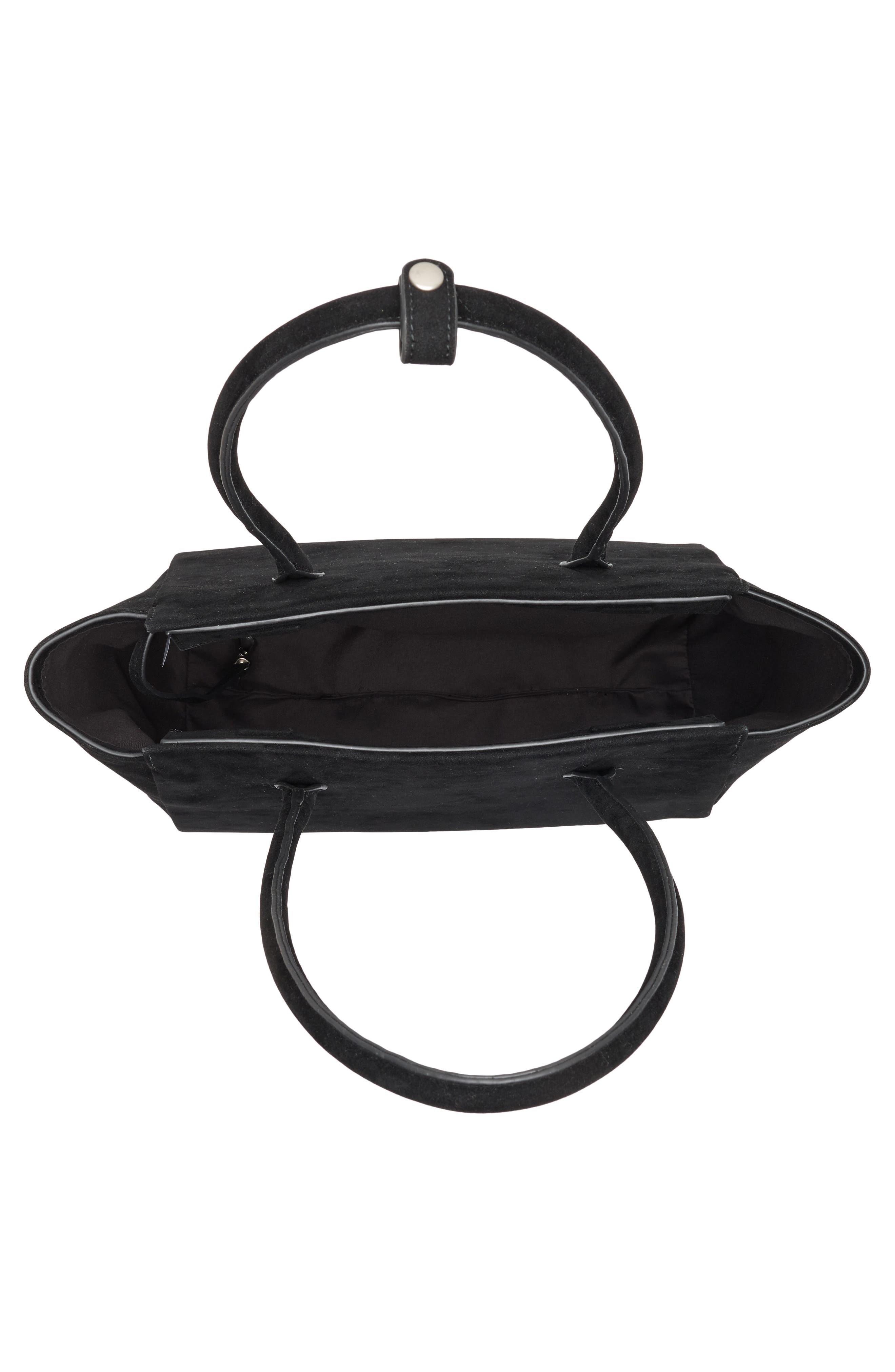 BCBG Winged Tote Bag, Alternate, color, Black