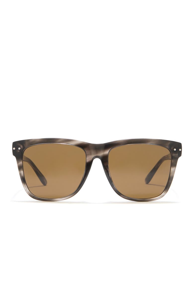 Bottega Veneta Core Rectangle 55mm Sunglasses, Alternate, color, 