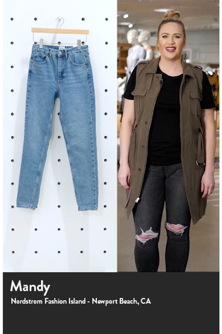 Women's High Waist Mom Jeans video