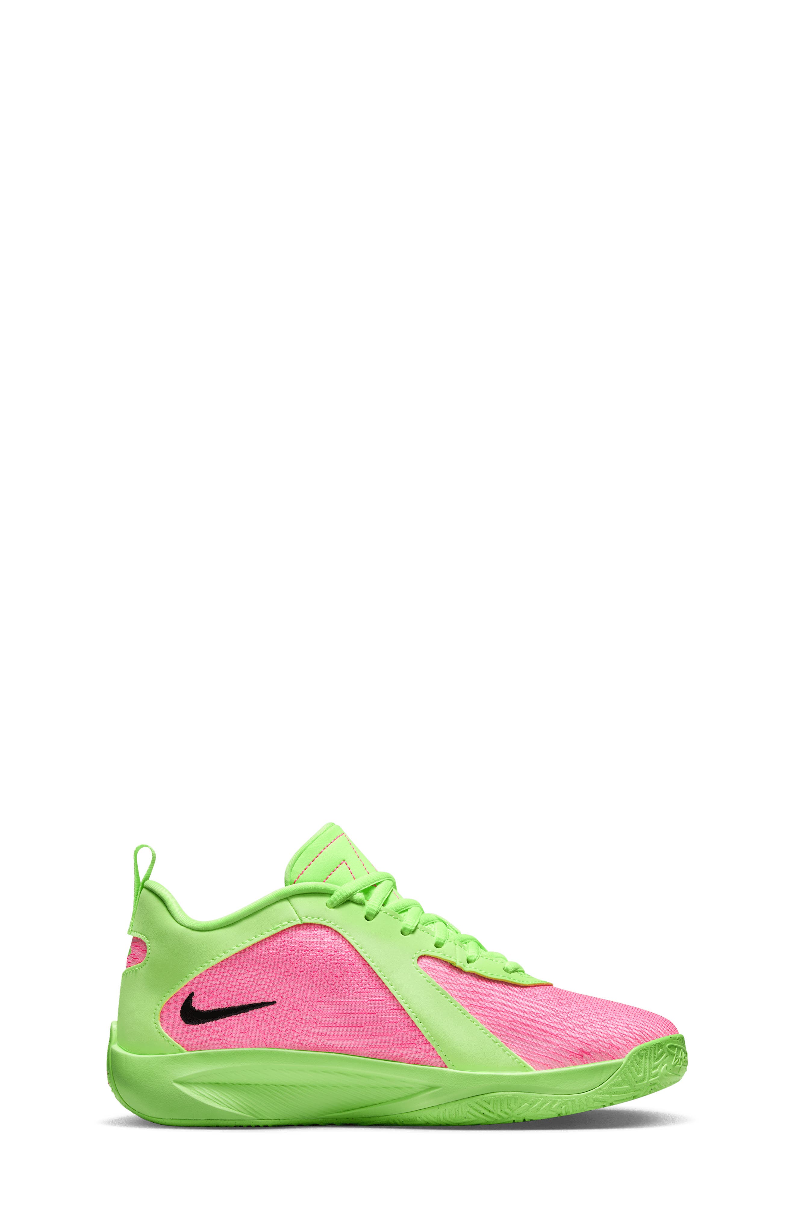 Nike Kids' Giannis Freak Basketball Shoe, Alternate, color, Lime/ Hyper Pink/ Iron Grey
