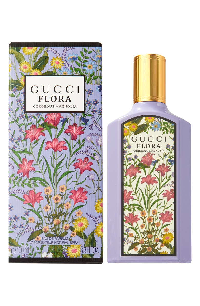 Gucci Flora Gorgeous Magnolia Eau de Parfum, Alternate, color,