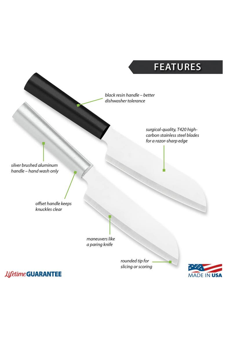 Cutlery 4.75-Inch Cook's Utility Knife Stainless Steel Straight Blade, Alternate, color, Black