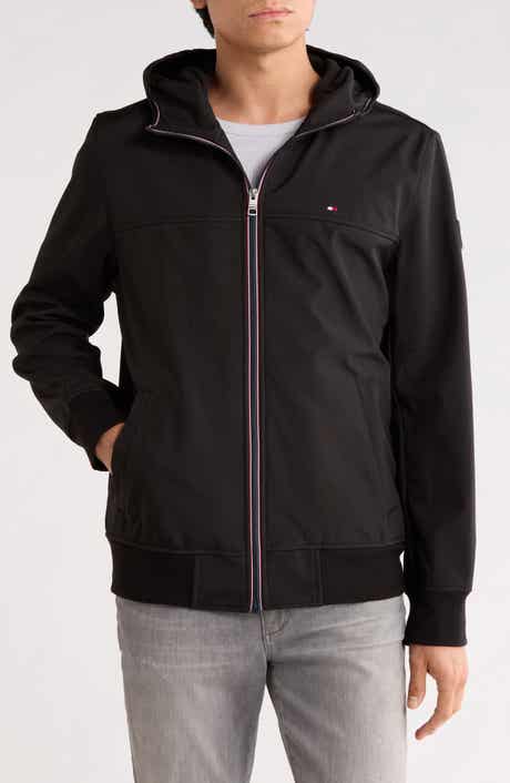 Tommy Hilfiger Water Resistant Hooded Softshell Jacket