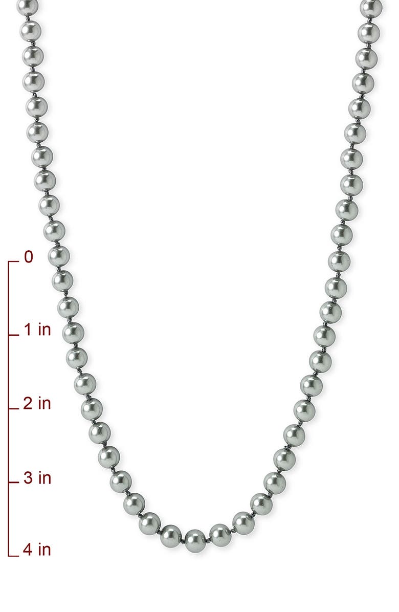 Nordstrom 8mm Glass Pearl Necklace, Alternate, color,