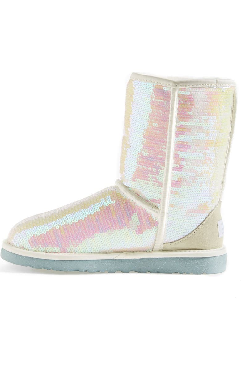 UGG<sup>®</sup> Australia 'Classic Short Sparkles - I Do' Boot, Alternate, color,