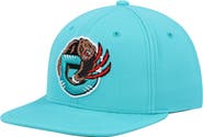 Mitchell & Ness Men's Mitchell & Ness Turquoise Vancouver Grizzlies Hardwood Classics Team Ground 2.0 Snapback Hat