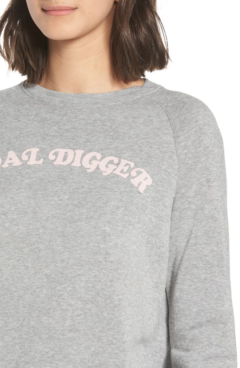 PST by Project Social T Goal Digger Sweatshirt, Alternate, color,