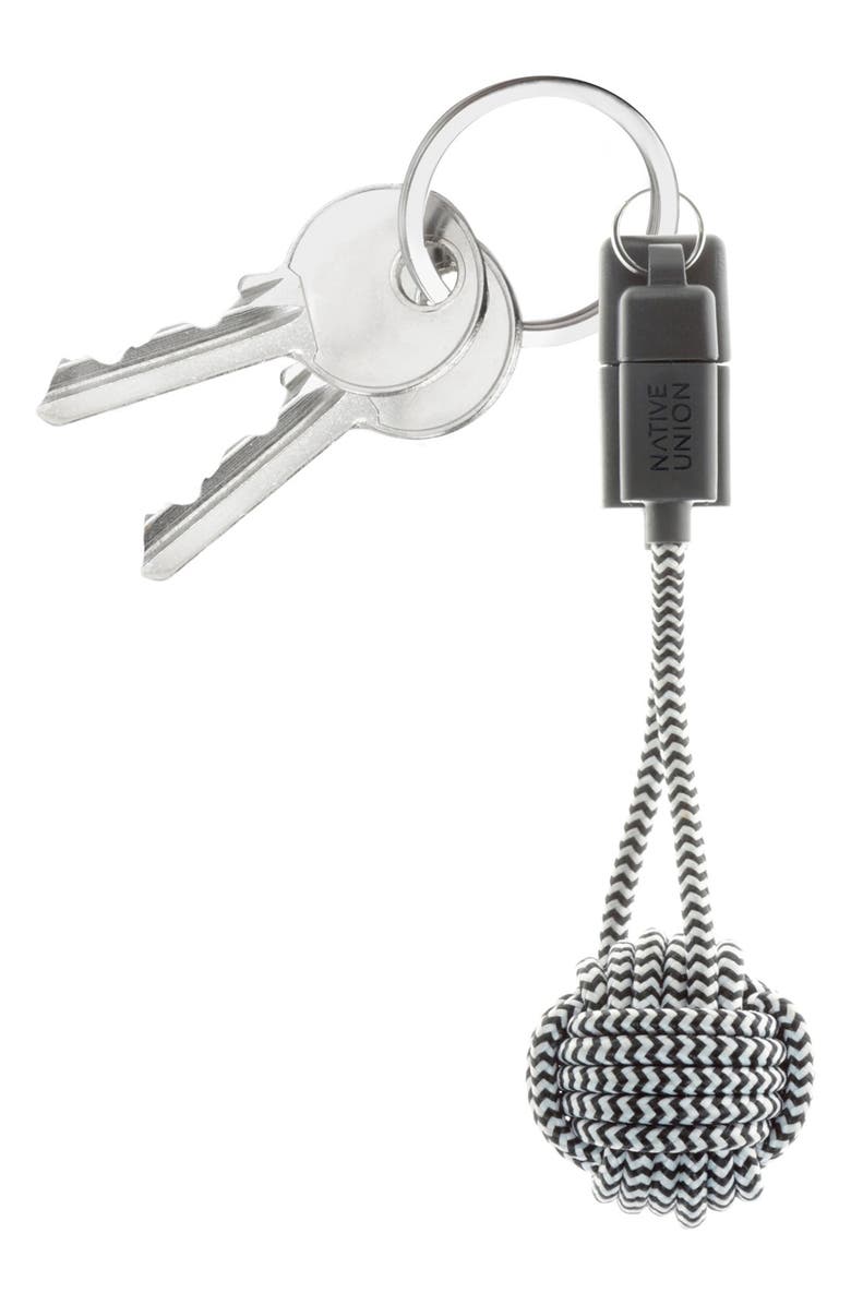 Native Union 'KEY' iPhone Charging Cable Key Chain, Alternate, color, 