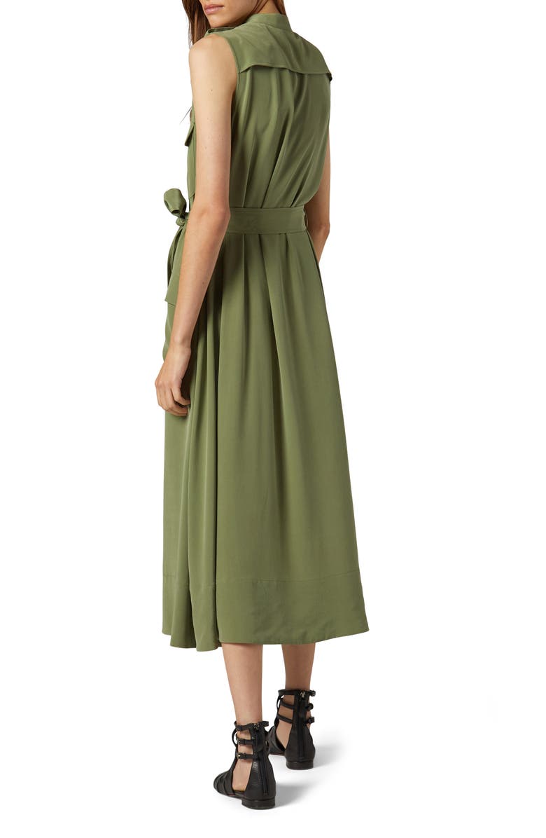 Equipment Illumina Sleeveless Silk Dress, Alternate, color, 