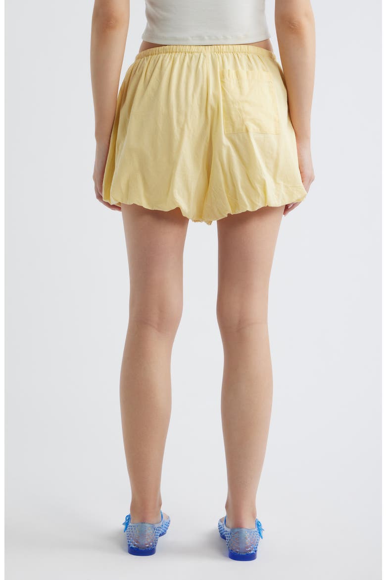 Maura Lace Trim Shorts, Alternate, color, BUTTER
