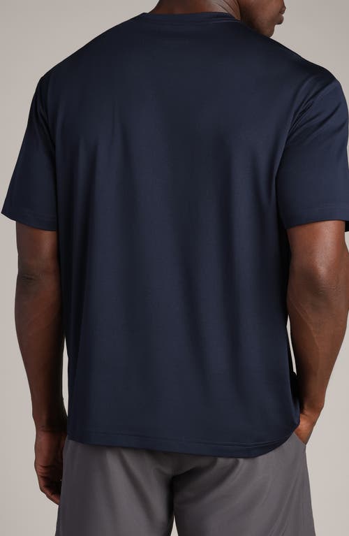 Rhone Base Training Relaxed Performance T-shirt In Blue
