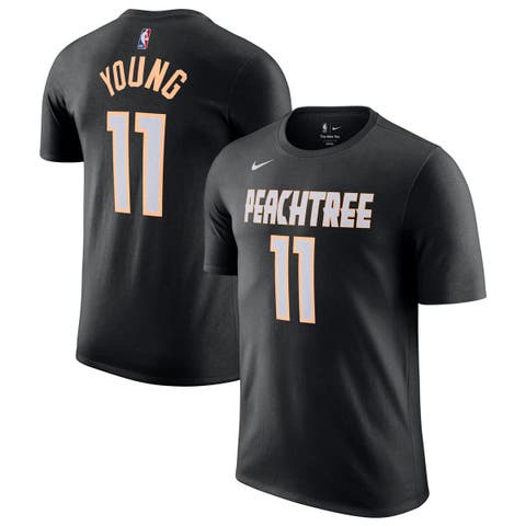 Unisex Nike Trae Young Black Atlanta Hawks 2025/26 City Edition Name 
Number T-Shirt