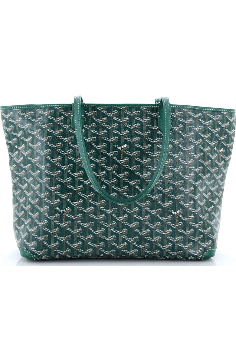 Pre-Owned Goyard Artois Tote Coated Canvas PM, Alternate, color, Green
