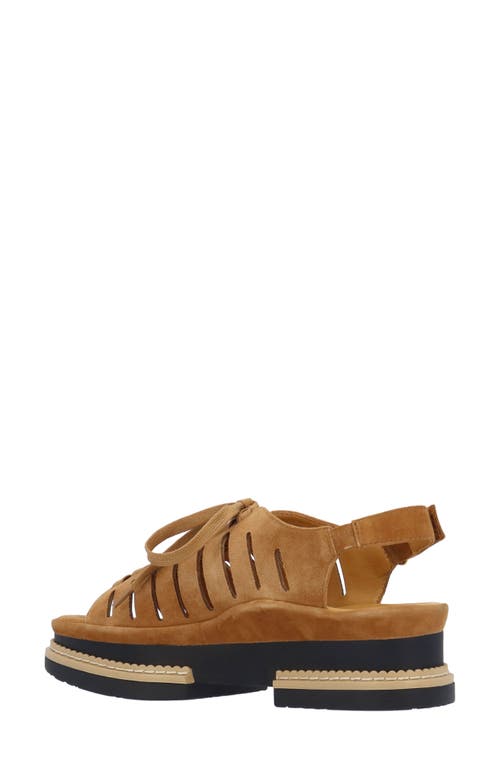 L'amour Des Pieds Adriel Slingback Sandal In Coffee