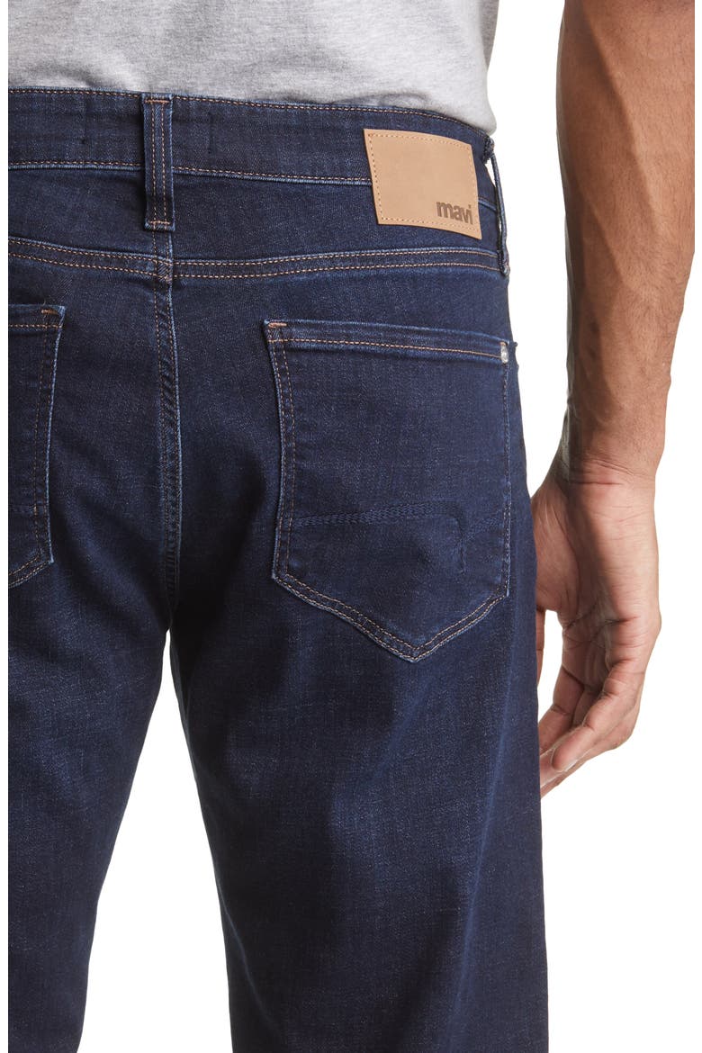 Zach Straight Leg Jeans, Alternate, color, DEEP BRUSHED BLUE