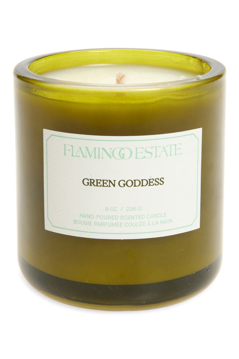 Green Goddess Candle, Main, color, GREEN