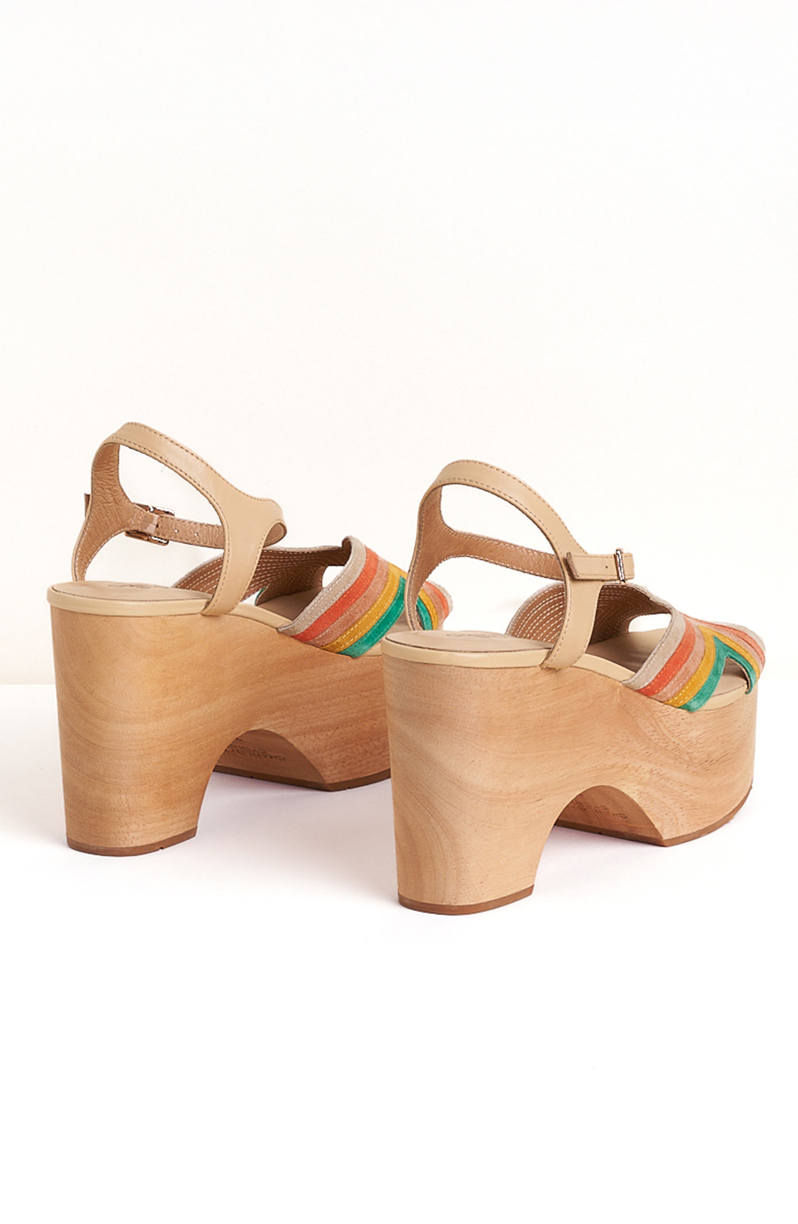 Charlotte Stone Donna Platform Clog, Alternate, color, 