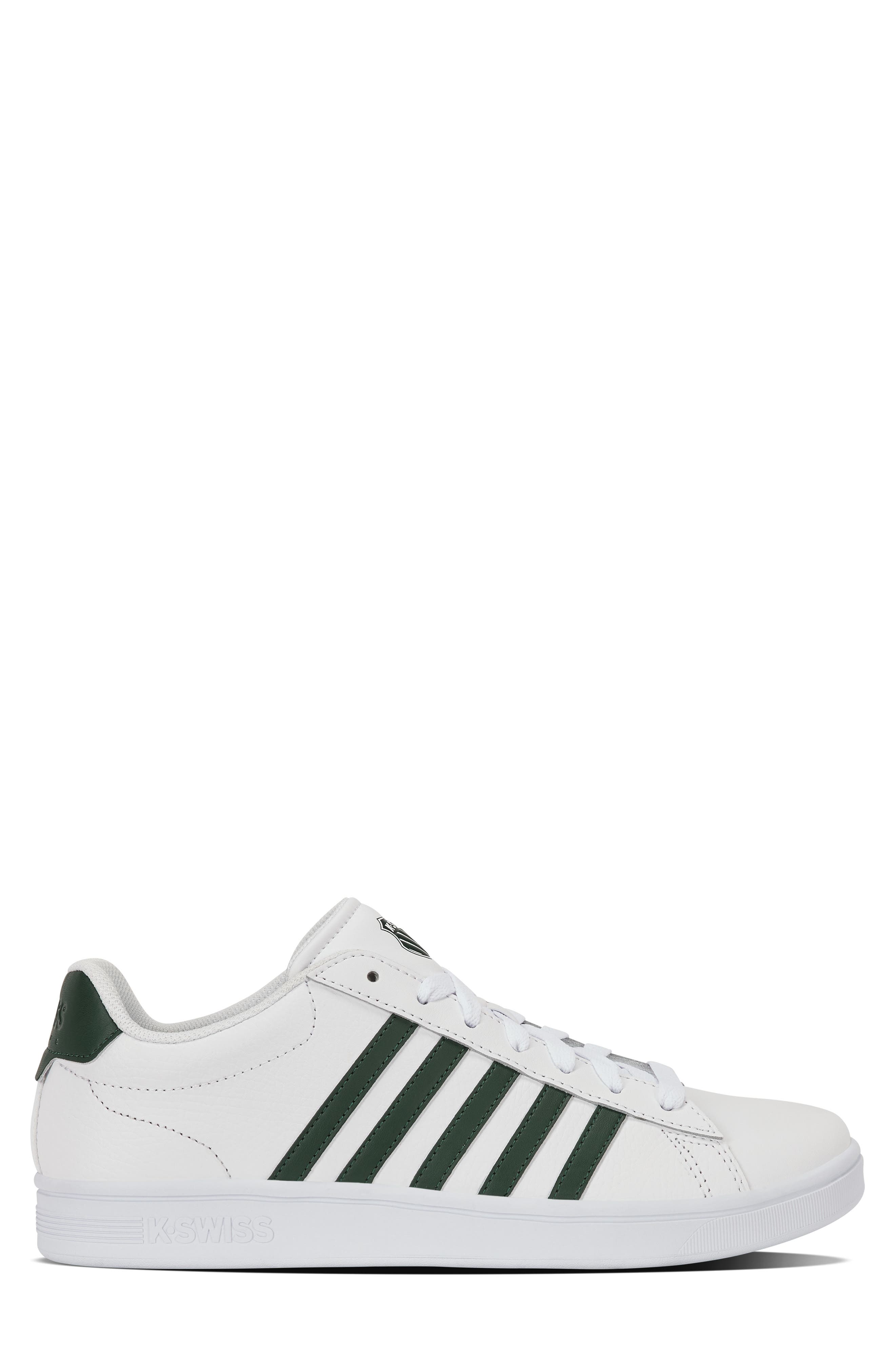 Court Tiebreak II Sneaker, Alternate, color, WHITE/ DEEP SMOKE GREEN