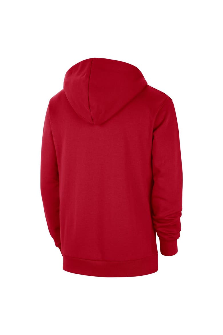 Men's Nike Red Philadelphia 76ers 2023/24 City Edition Courtside Standard Issue Pullover Hoodie, Alternate, color, Red