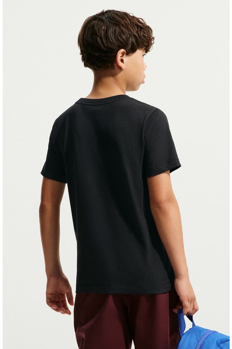 Kids' Brand Read Logo Graphic T-Shirt, Alternate, color, BLACK/ UNIVERSITY BLUE