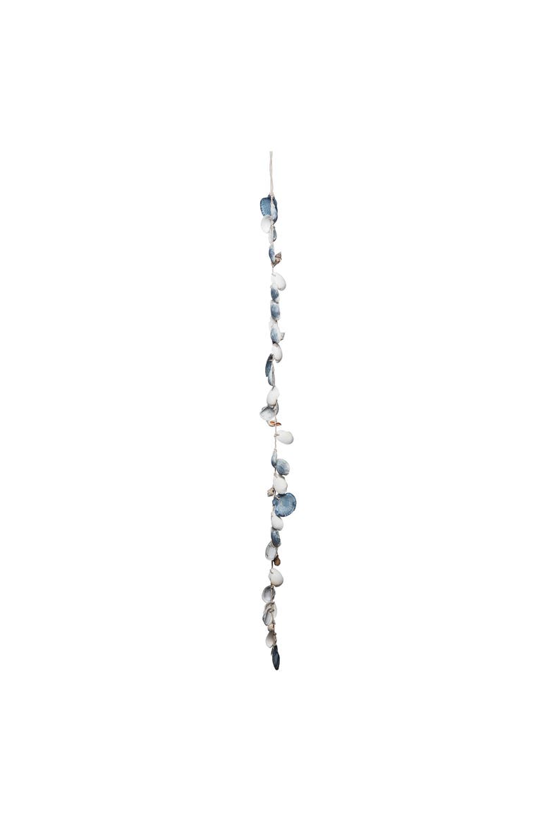 Coastal Blues Christmas Garland, Alternate, color, Blue
