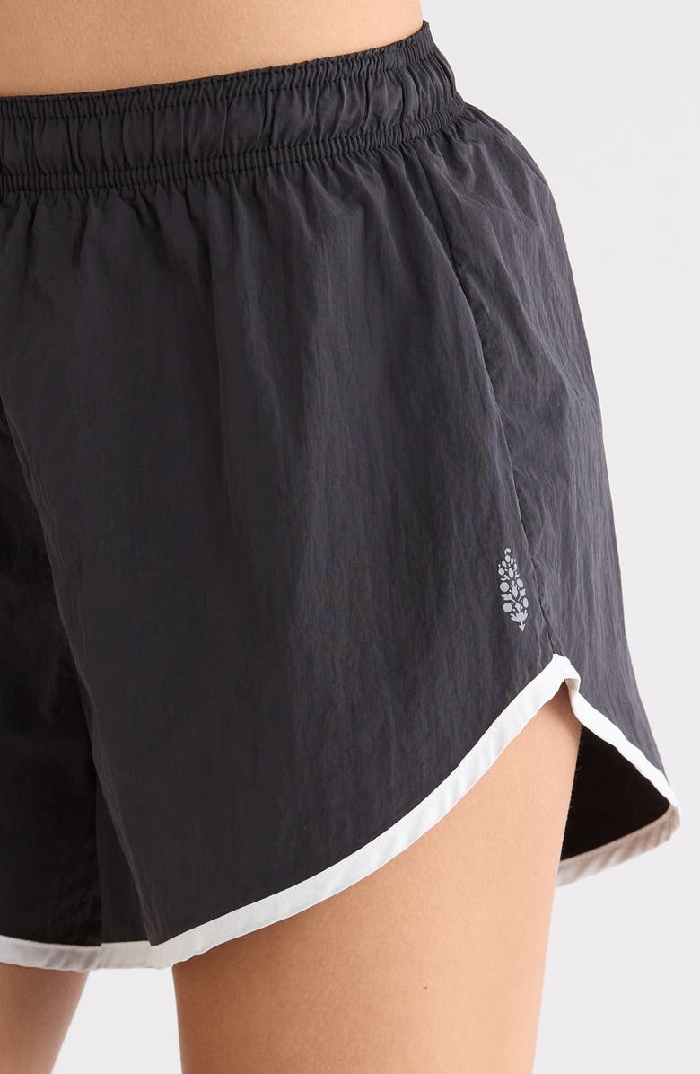 Free People FP Movement Now or Never Run Shorts, Alternate, color, Black Combo