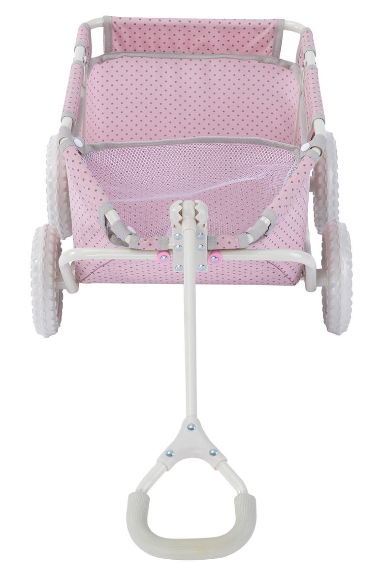 Olivia's Little World Baby Doll Wagon, Alternate, color, PINK