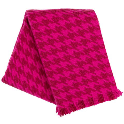 Southampton Home Naturally Weighted Houndstooth Throw