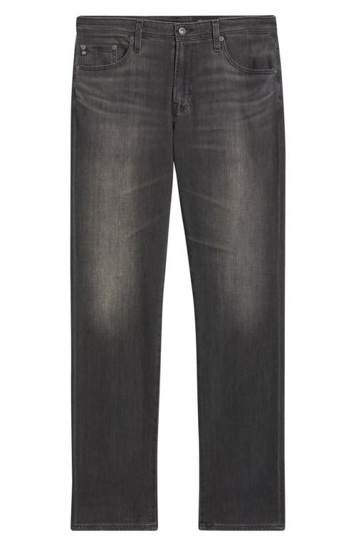 Ag Graduate Slim Straight Leg Jeans In Black