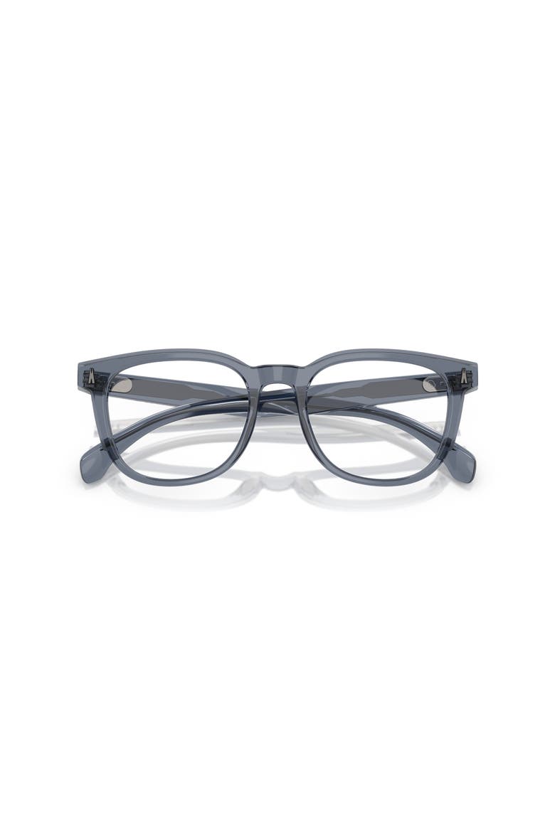 50mm Square optical glasses, Alternate, color, Blue