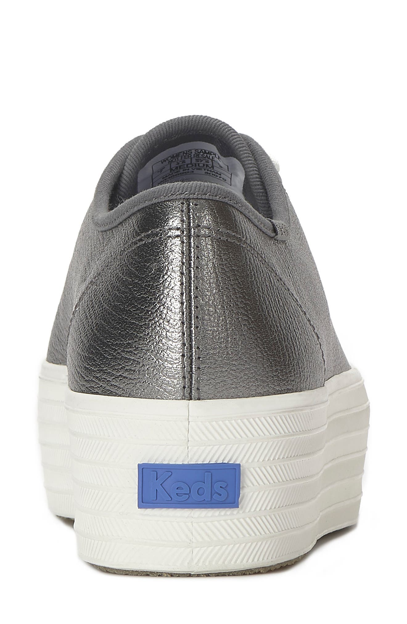 Keds<sup
®</sup
 Triple Up Platform Sneaker, Alternate, color, Gunmetal