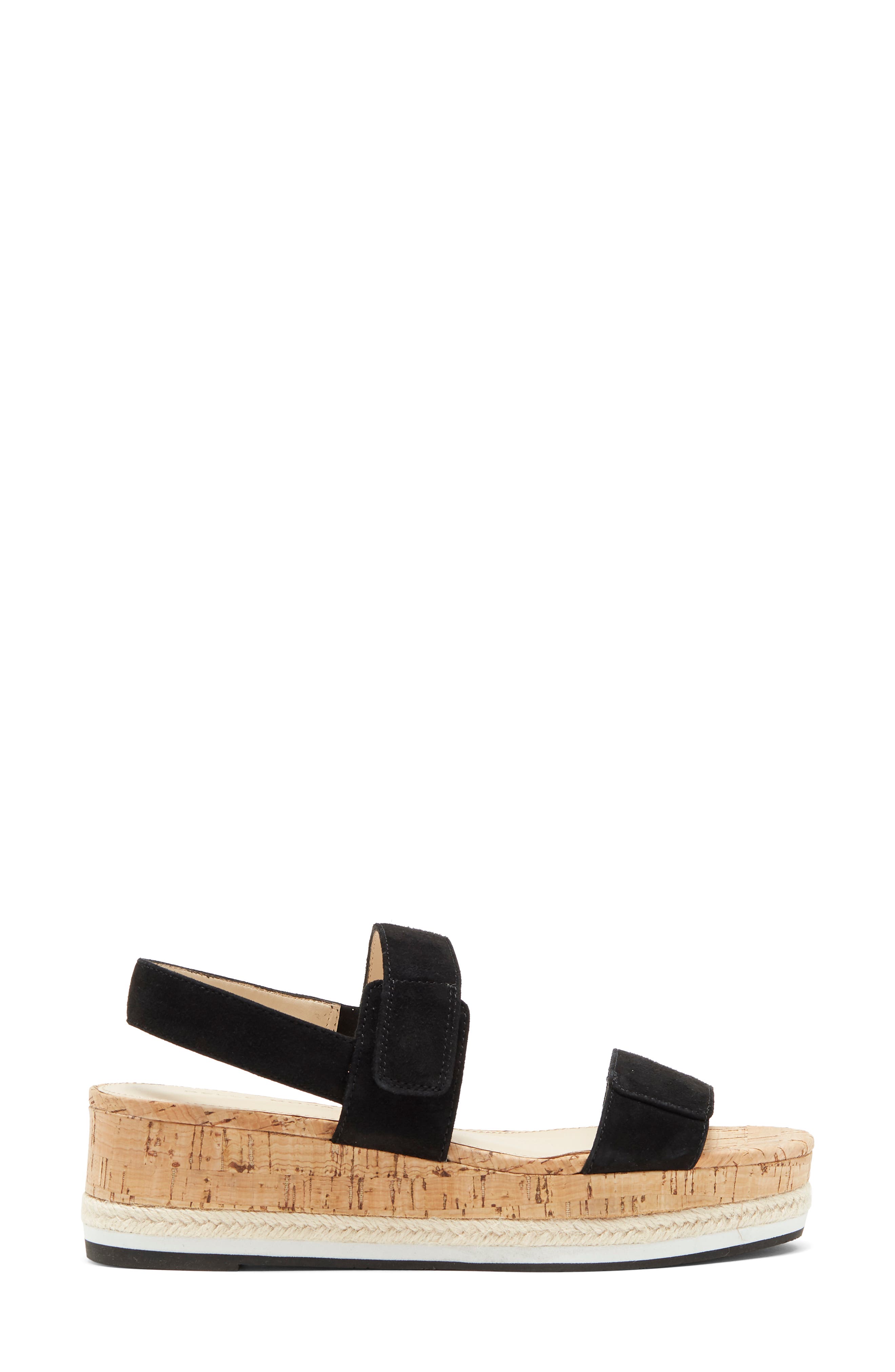 Pelle Moda Potter Platform Sandal, Alternate, color, Black