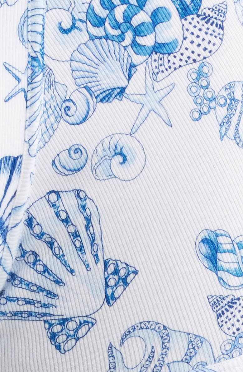 Versace '90s Logo Stretcg Cotton Rib Boxer Briefs, Alternate, color, White Bright Dv Blue