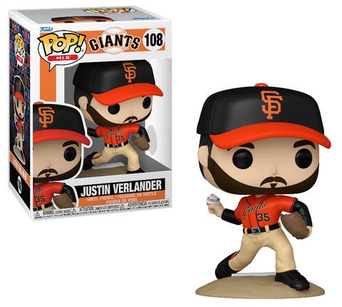 Justin Verlander (San Francisco Giants) MLB Funko Pop!