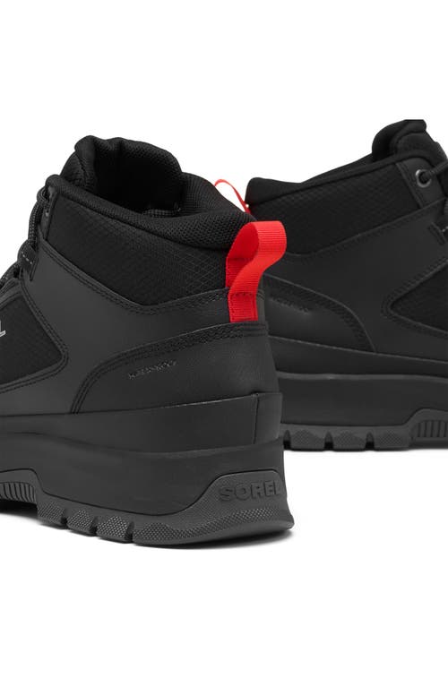 Sorel Outing Nw™ Mid Waterproof Sneaker In Black