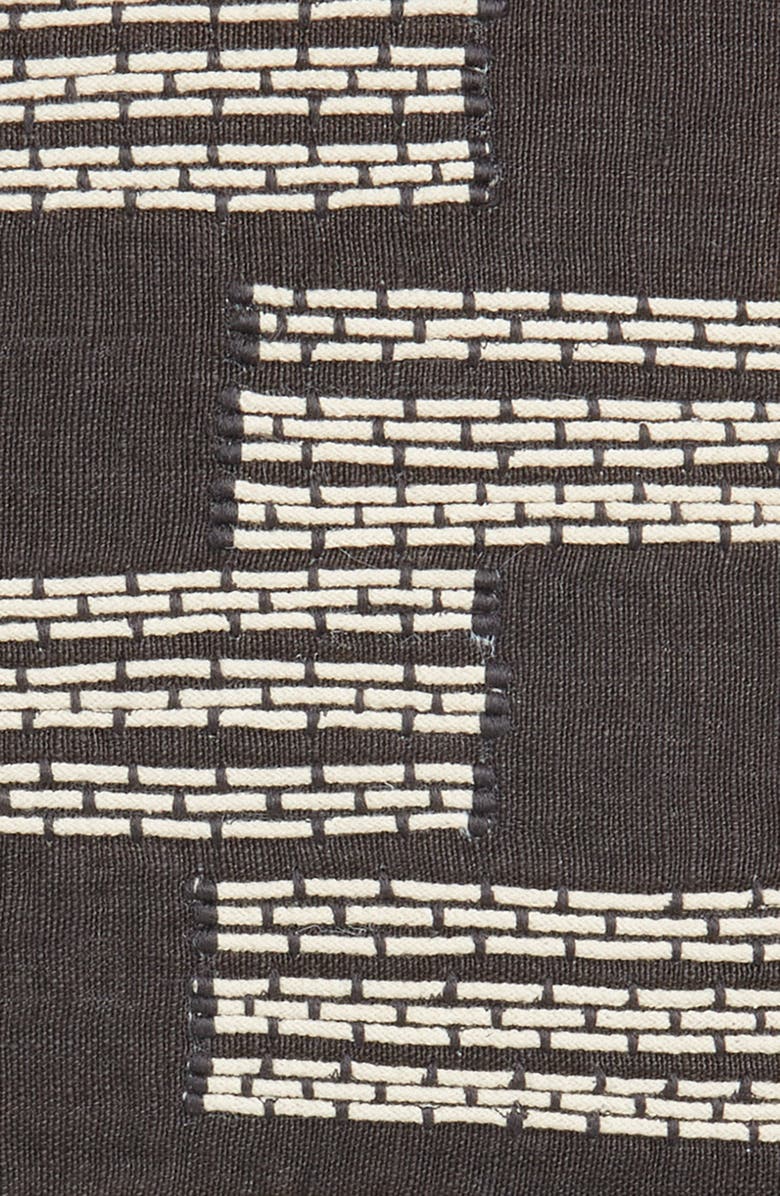 The Conran Shop Brick Stripe Linen Accent Pillow, Alternate, color, 