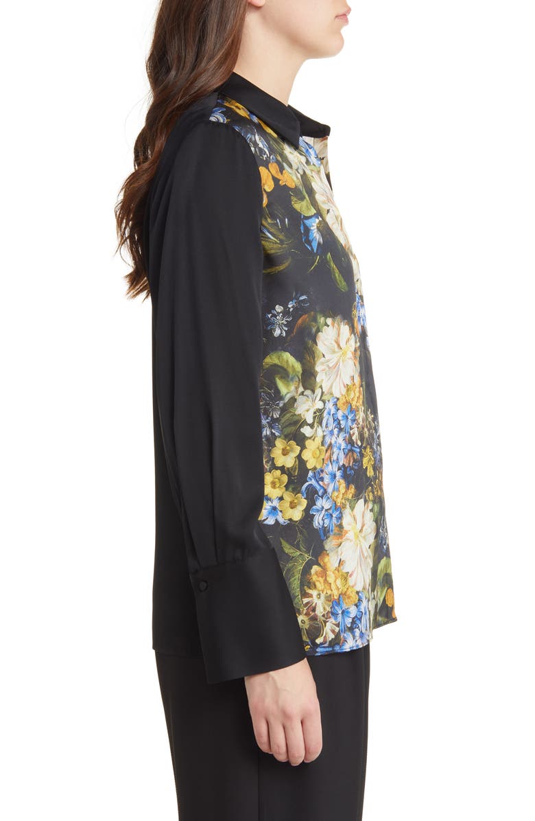 KOBI HALPERIN Nessa Print Blouse, Alternate, color,