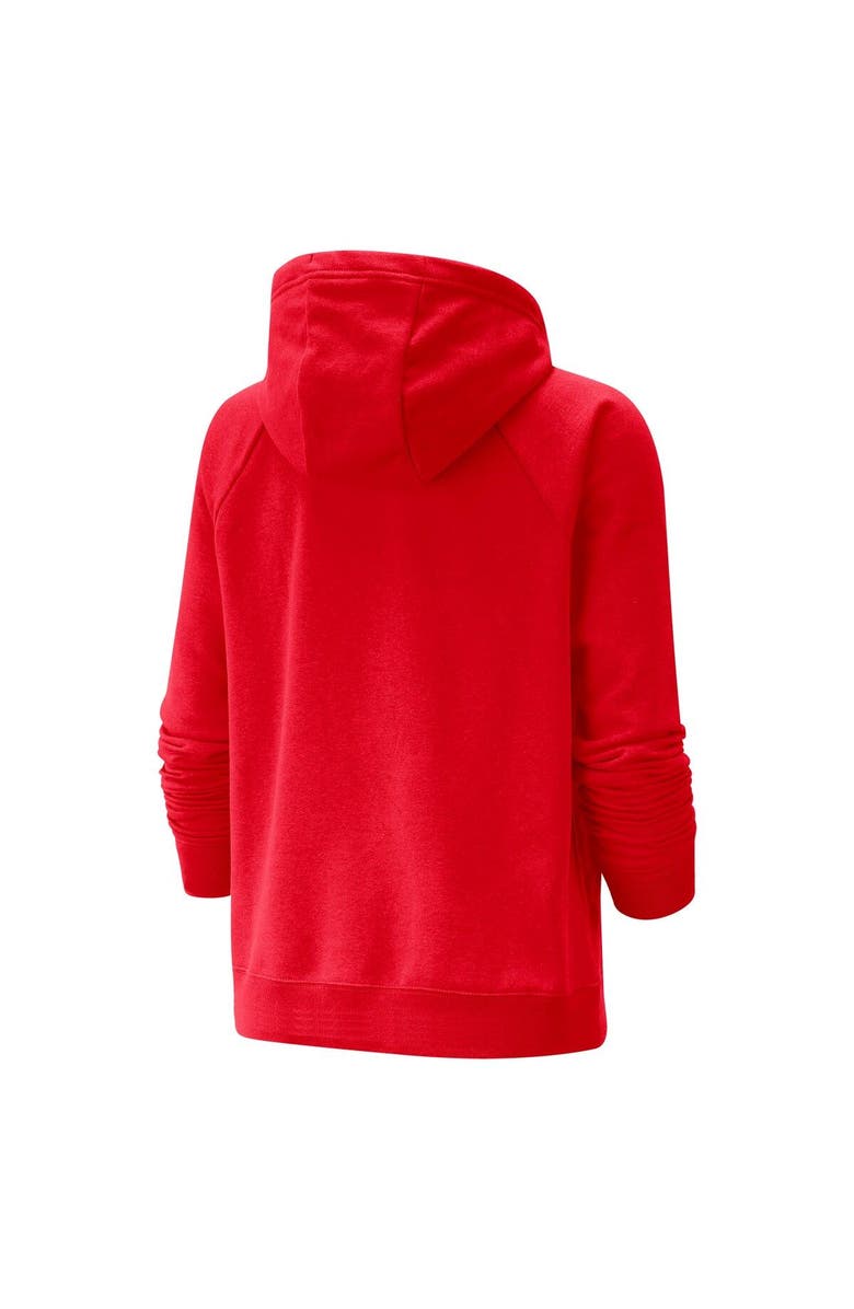 Nike Women's Nike Red Canada Soccer Varsity Raglan Tri-Blend Pullover Hoodie, Alternate, color, 