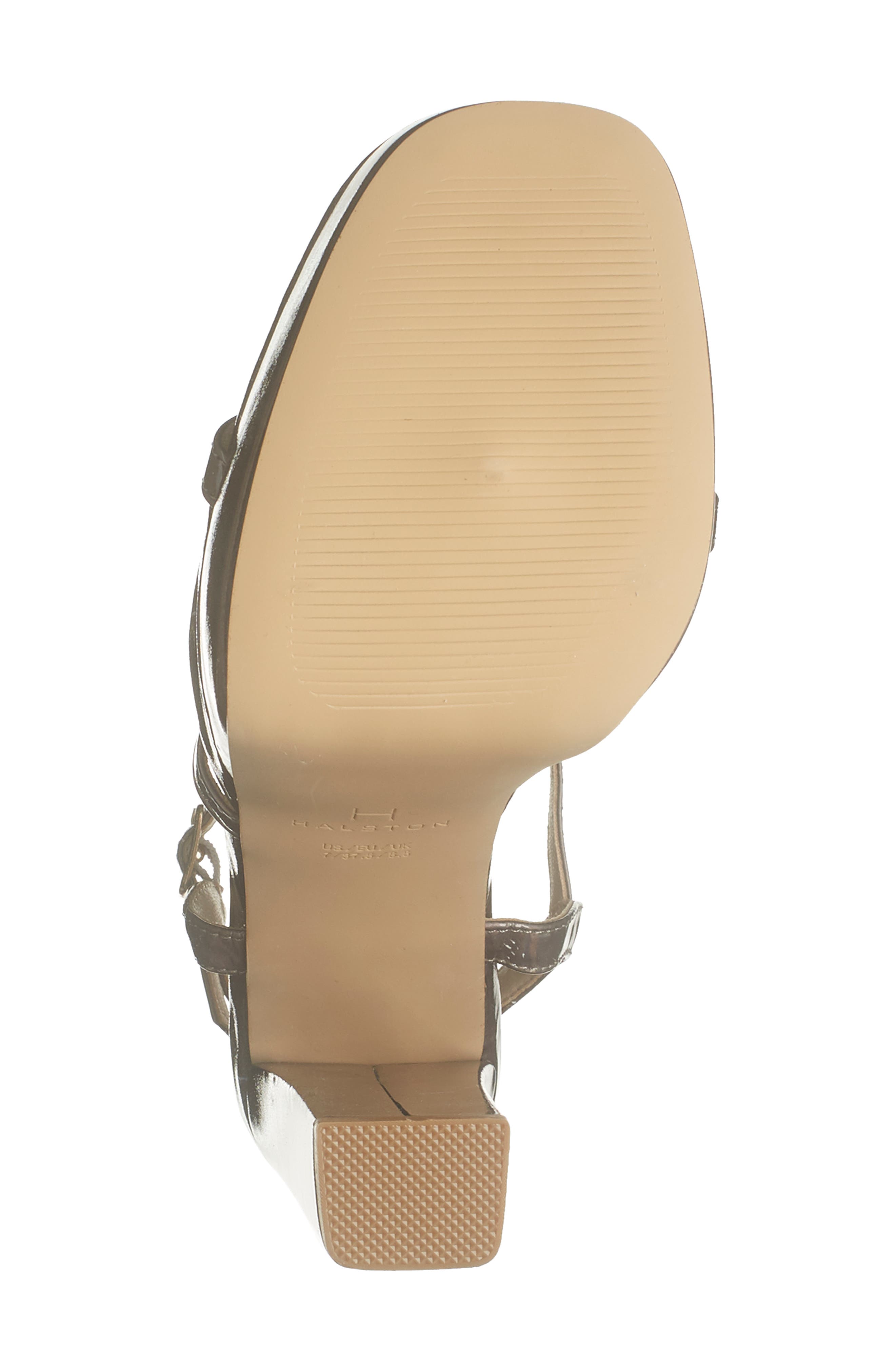 H HALSTON Sardinia Peep Toe Platform Sandal, Alternate, color, 