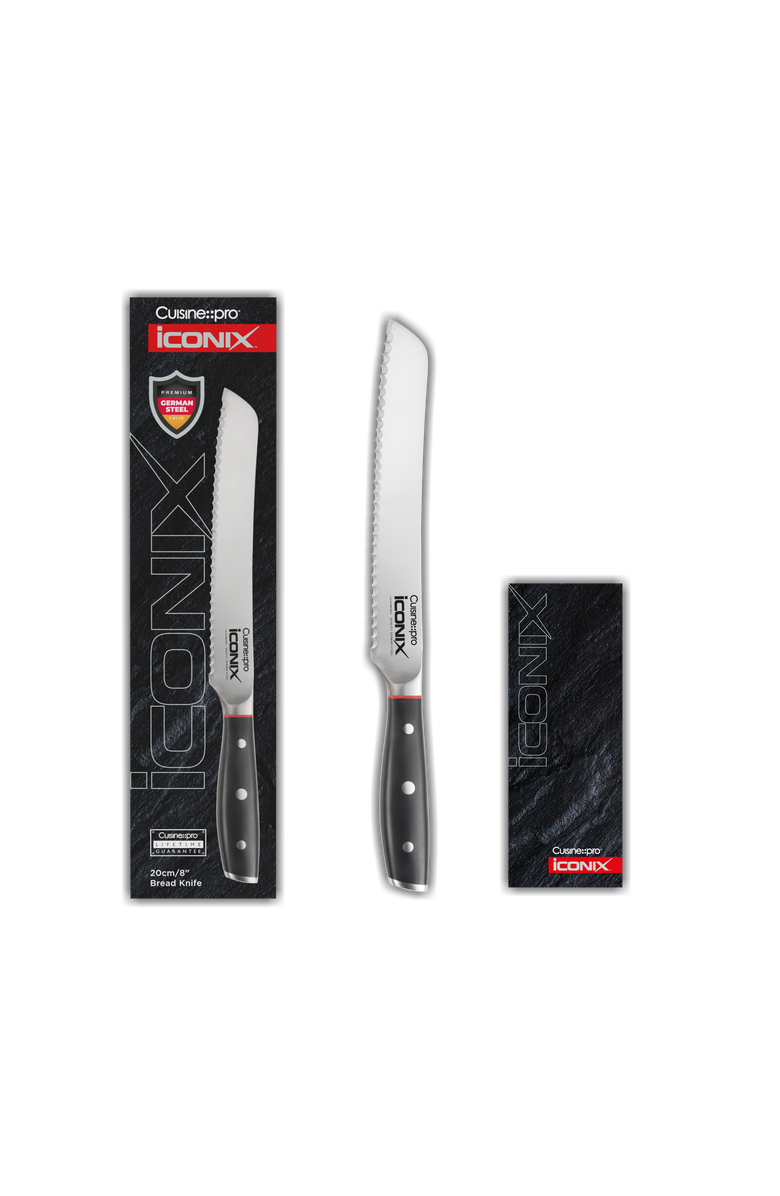 Cuisine::pro<sup>®</sup> iconiX<sup>®</sup> 8" Bread Knife, Alternate, color, Black