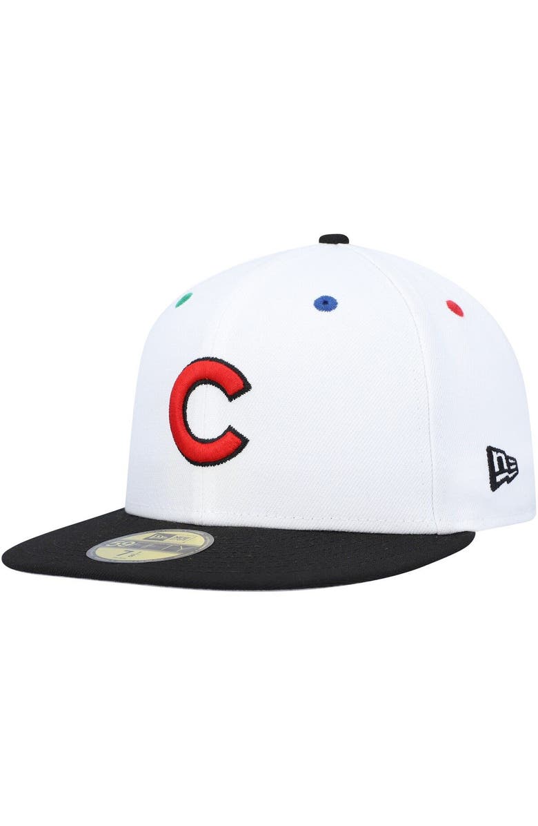 New Era Men's New Era White/Black Chicago Cubs 1962 MLB All-Star Game Primary Eye 59FIFTY Fitted Hat, Alternate, color, White