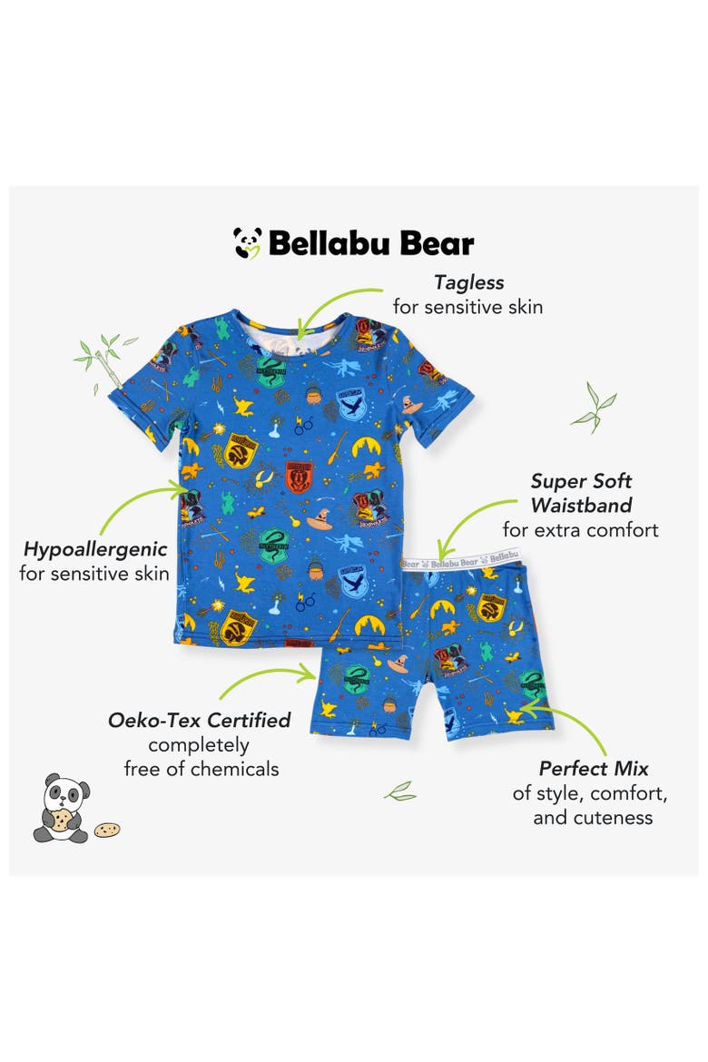 House Pride Kids 2-Piece Short Sleeve & Shorts Pajama Set, Alternate, color, House Pride