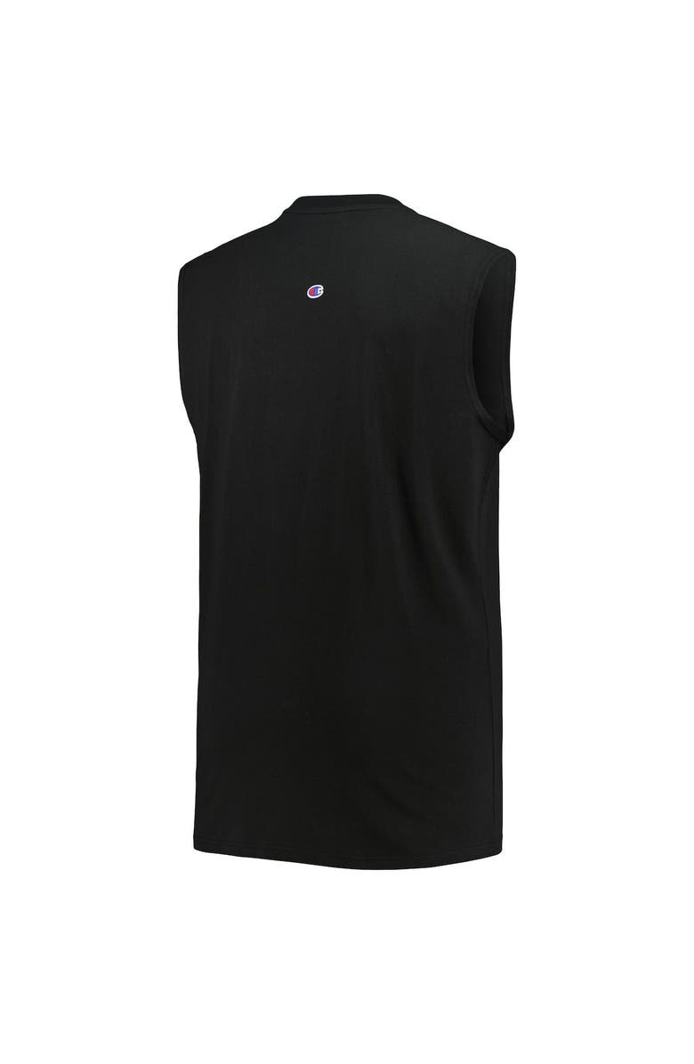 PROFILE Men's Black Miami Hurricanes Big & Tall Tank Top, Alternate, color,