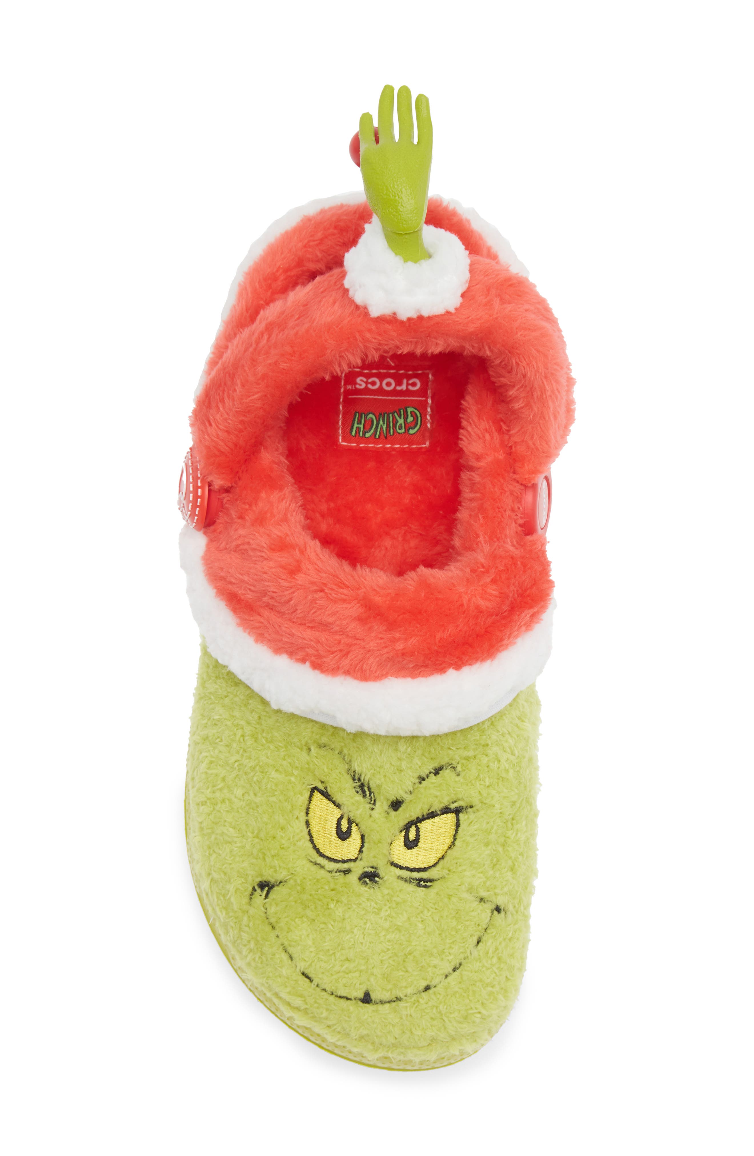 CROCS The Grinch Clog, Alternate, color, Green Multi