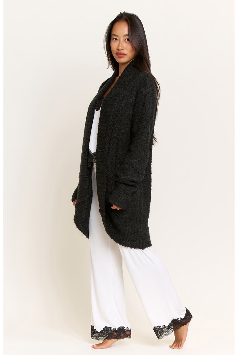 Ready to Relax Cardigan, Alternate, color, BLACK