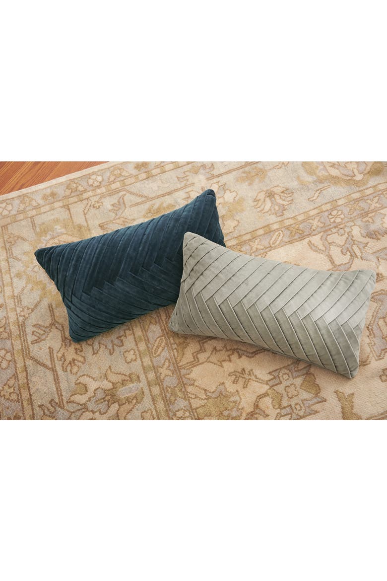 Carine Decorative Throw Pillow Collection, Alternate, color, Silver