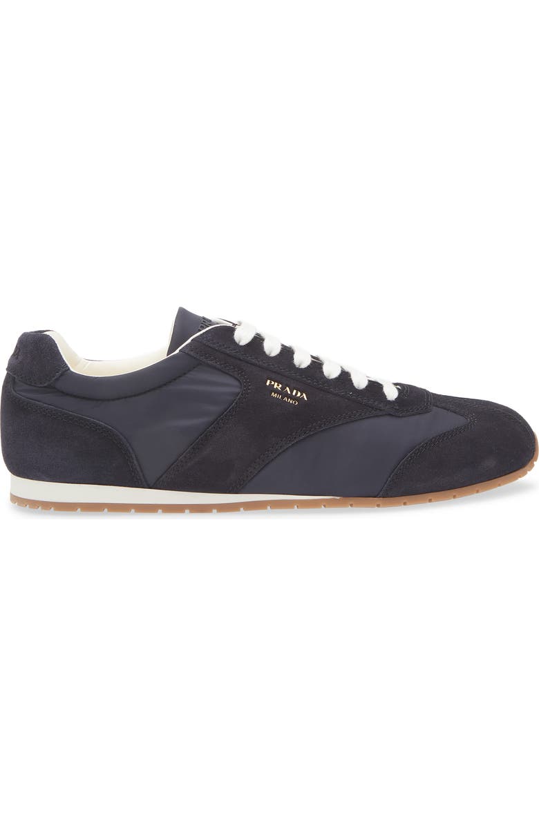 Prada Low Profile Sneaker, Alternate, color, Blue